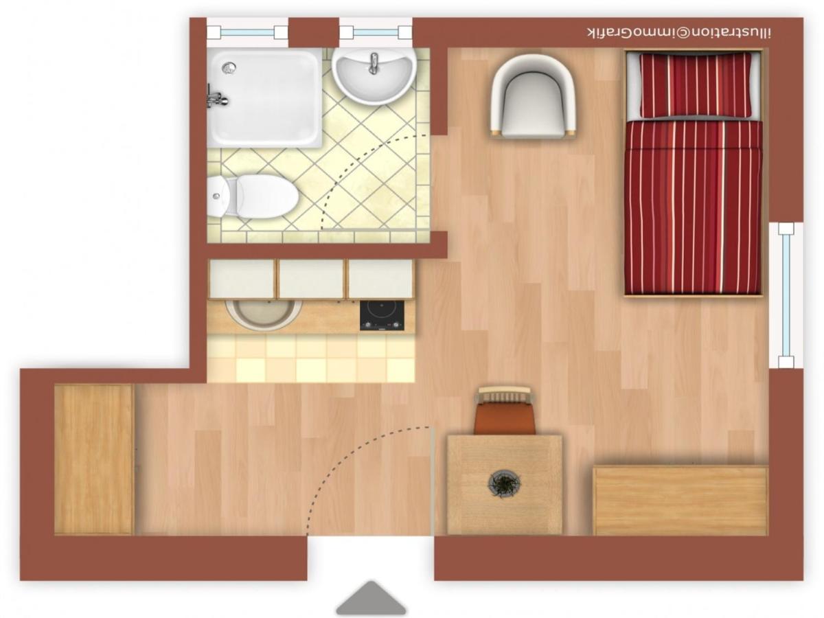 Rosenhof Am See Ferienwohnung Silberdistel 蒂尔塞 外观 照片